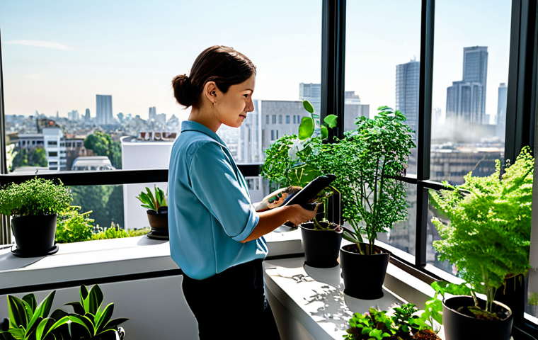 실내 공기 질 개선을 위한 스마트홈 솔루션 - Smart Home Office**

A bright, modern home office featuring a stylish desk, ergonomic chair, and a s...