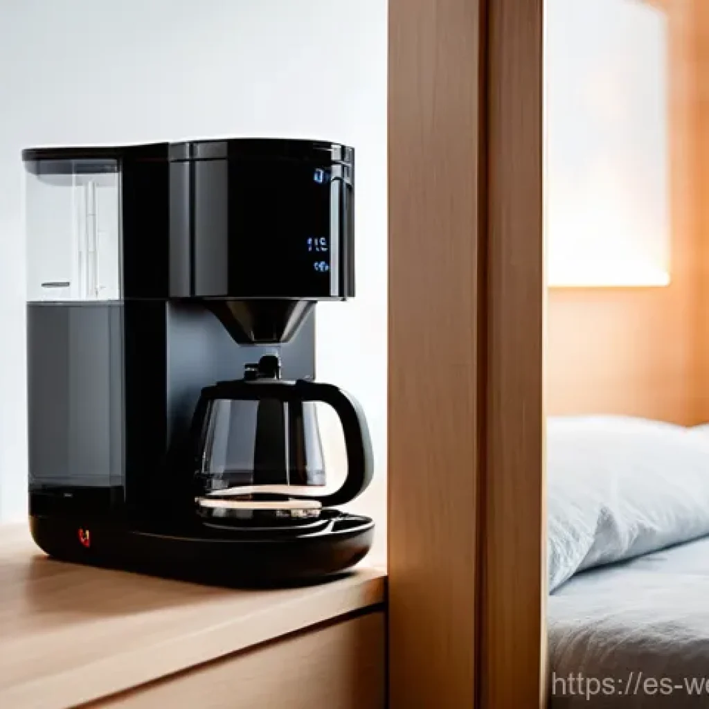 스마트홈 기기의 접근성과 보편성 - **Prompt for Automated Morning Routine:**
    "A cozy, sun-drenched bedroom with modern, minimalist ...