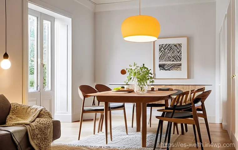 환경 친화적인 스마트홈 설계 방안 - **Smart Thermostat in a Modern Spanish Living Room:** A bright and inviting living room in a contemp...